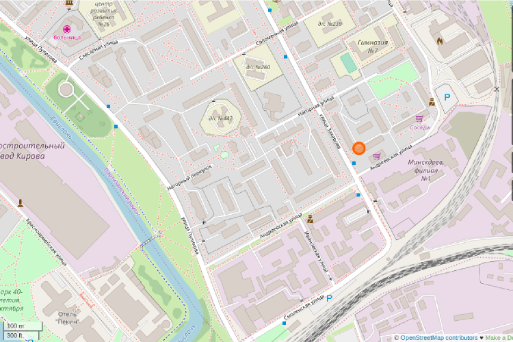 Civil space map